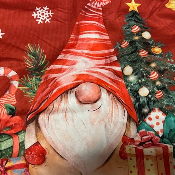 Two Christmas 17" Pillow Covers Case Light Up Let It Snow/Christmas Gnome - Picture 7 of 14